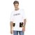 Cipo & Baxx divatos férfi póló CT589WHITE