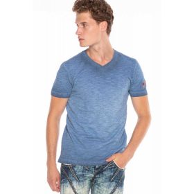 CIPO&BAXX DIVATOS FÉRFI PÓLÓ CT596INDIGO