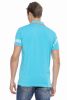 CIPO & BAXX DIVATOS FÉRFI PÓLÓ CT603 TURQUOISE