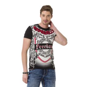 CIPO & BAXX DIVATOS FÉRFI PÓLÓ CT690 BLACK