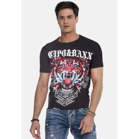 CIPO & BAXX DIVATOS FÉRFI PÓLÓ CT729 BLACK