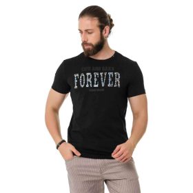 CIPO & BAXX DIVATOS FÉRFI PÓLÓ CT736 BLACK