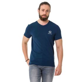 CIPO & BAXX DIVATOS FÉRFI PÓLÓ CT740 NAVY BLUE