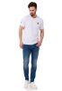 CIPO & BAXX DIVATOS FÉRFI PÓLÓ CT740WHITE