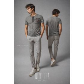 CIPO & BAXX DIVATOS FÉRFI PÓLÓ CT761 GREY