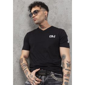 CIPO&BAXX DIVATOS FÉRFI PÓLÓ CT790 BLACK