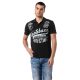CIPO & BAXX DIVATOS FÉRFI PÓLÓ CT794 BLACK