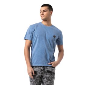 CIPO&BAXX DIVATOS FÉRFI PÓLÓ CT808 BLUE