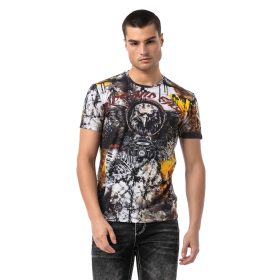 CIPO & BAXX DIVATOS FÉRFI PÓLÓ CT822 BLACK