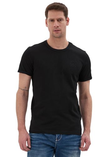 CIPO&BAXX  FÉRFI PÓLÓ CT854 BLACK