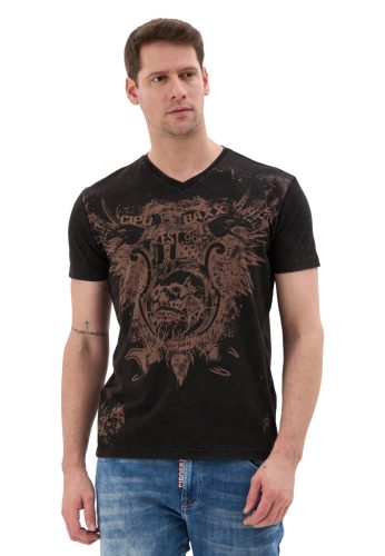 CIPO&BAXX FÉRFI PÓLÓ CT856 BLACK