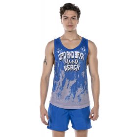 CIPO & BAXX DIVATOS FÉRFI STRAND SZETT CUK245 BLUE