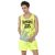 Cipo & Baxx divatos férfi strand szett CUK245 Yellow