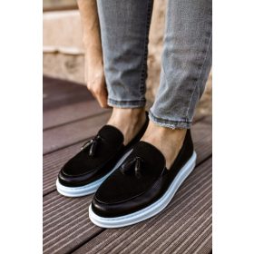 Chekich 002.02 férfi loafer cipő fekete