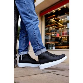 Chekich 258.02 magasszárú férfi cipő fekete