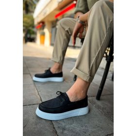 Chekich 419.01 férfi loafer cipő fekete