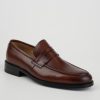 Férfi loafer cipő  2005/875 barna