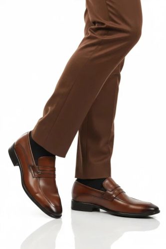 Férfi alkalmi cipő  2818/45 barna