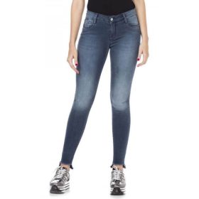 Cipo & Baxx fashionable women's denim pants WD355BLUE