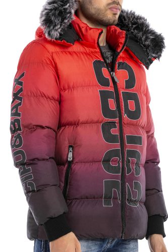 CIPO&BAXX FÉRFI TÉLIKABÁT CM190 RED