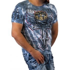 CIPO&BAXX DIVATOS FÉRFI PÓLÓ CT555BLUE